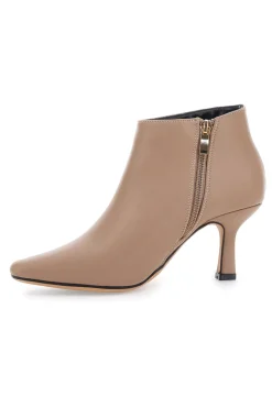 Stivaletti Ankle Nude Con Tacco da Donna Le Havre Paris 1254