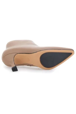 Stivaletti Ankle Nude Con Tacco da Donna Le Havre Paris 1254