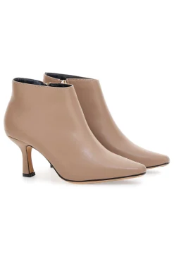 Stivaletti Ankle Nude Con Tacco da Donna Le Havre Paris 1254