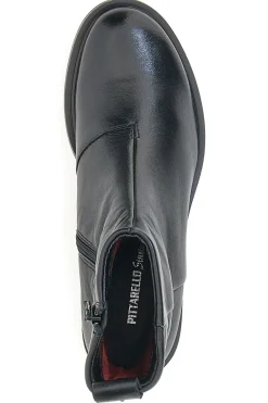 Stivaletti Ankle Vera pelle Neri Pittarello Street 64247
