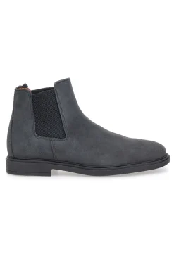 Stivaletti Beatles Grigi in Vera Pelle Laterali MAX DILLAN 6991