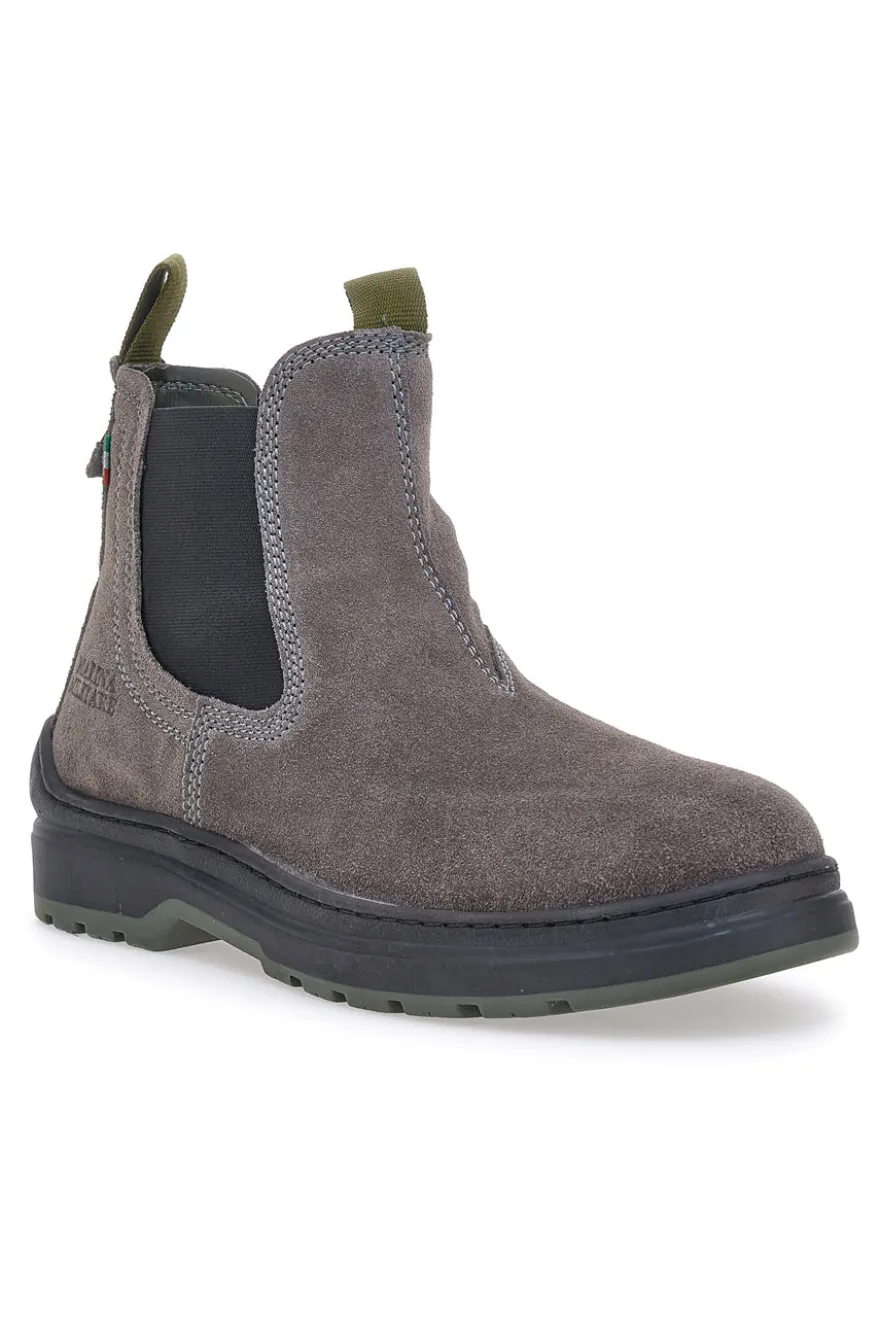 Stivaletti Beatles Grigio Marina Militare 1487