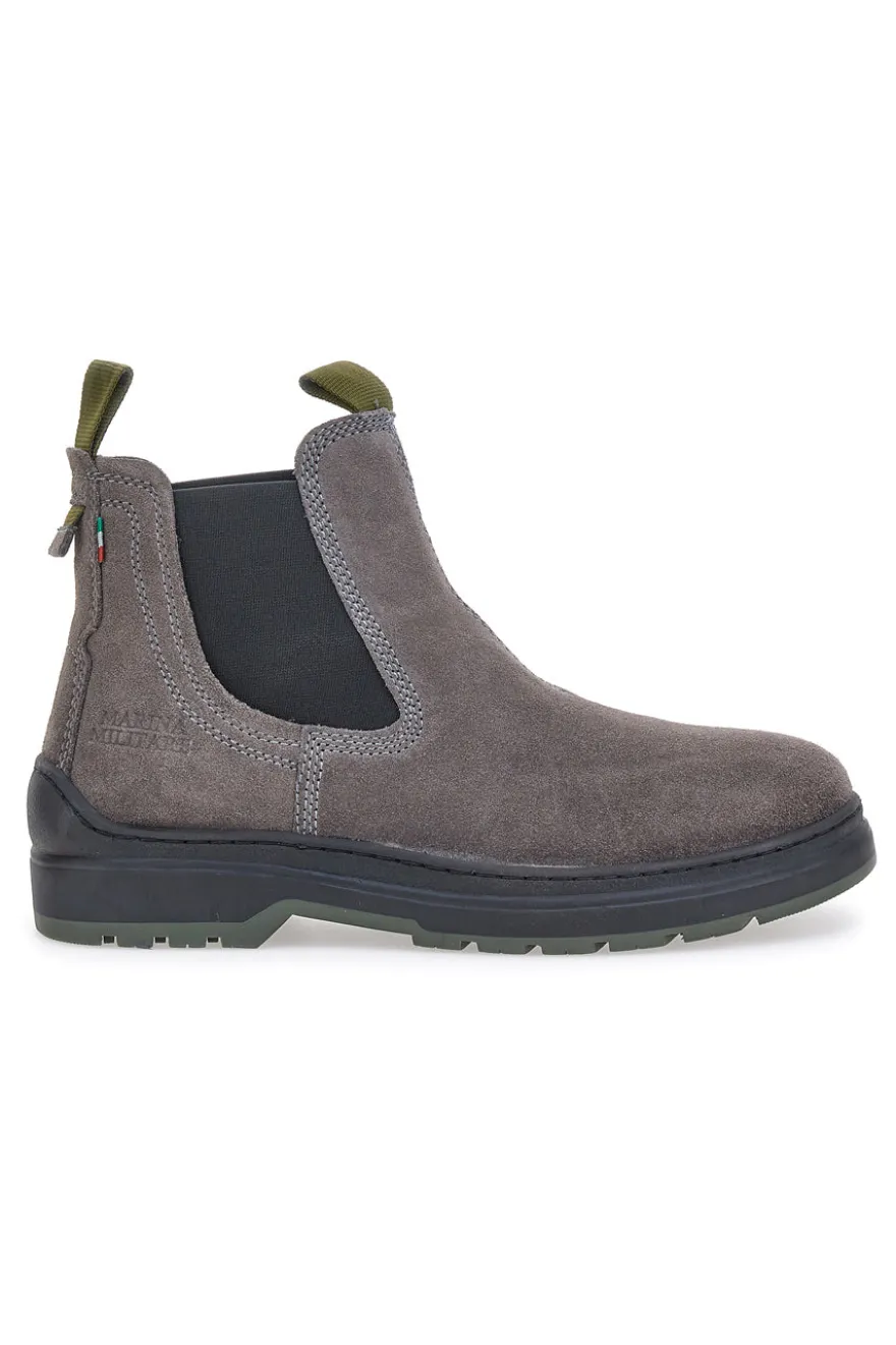 Stivaletti Beatles Grigio Marina Militare 1487
