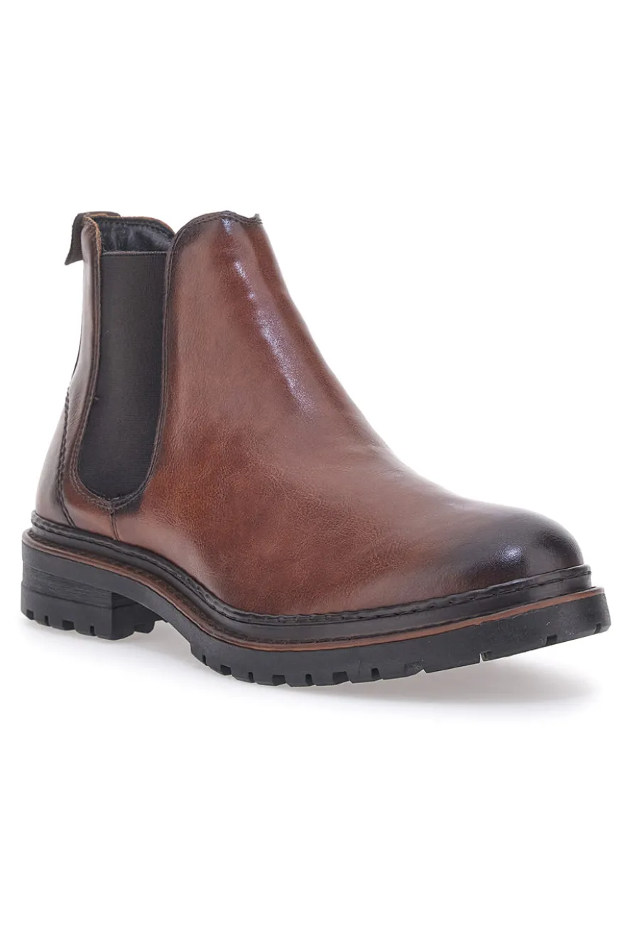Stivaletti Beatles Marroni Johes Land 35301