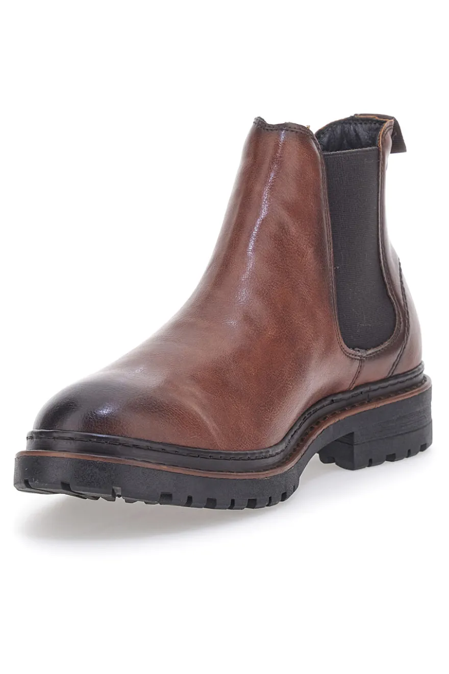 Stivaletti Beatles Marroni Johes Land 35301