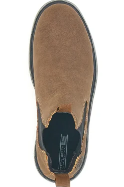 Stivaletti Beatles Marroni con Elastici Laterali COTTON BELT HARVAD THIN