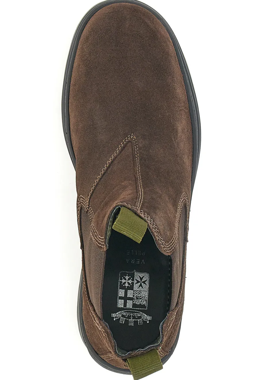 Stivaletti Beatles Marroni marina Militare 1487