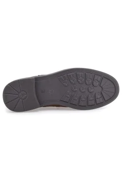 Stivaletti beatles marroni effetto spazzolato con elastici Johes land 180141