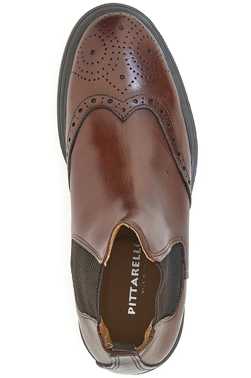 Stivaletti Beatles Marroni Pittarello 8991