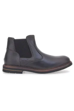 Stivaletti Beatles Marroni Out Put 72064 Vera Pelle