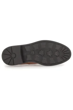 Stivaletti Beatles Marroni In Vera Pelle Made in Italy Pittarello Focus 042