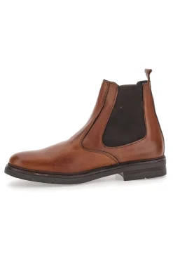 Stivaletti Beatles Marroni In Vera Pelle Made in Italy Pittarello Focus 042
