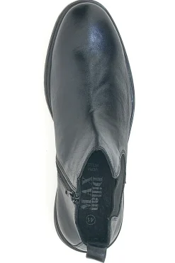 Stivaletti Beatles Neri Con Cerniera Max Dillan 600