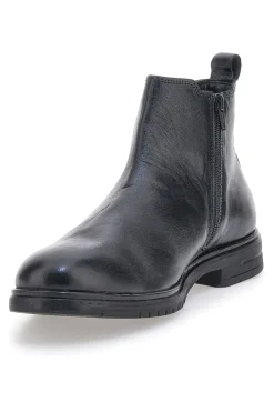 Stivaletti Beatles Neri Con Cerniera Max Dillan 600