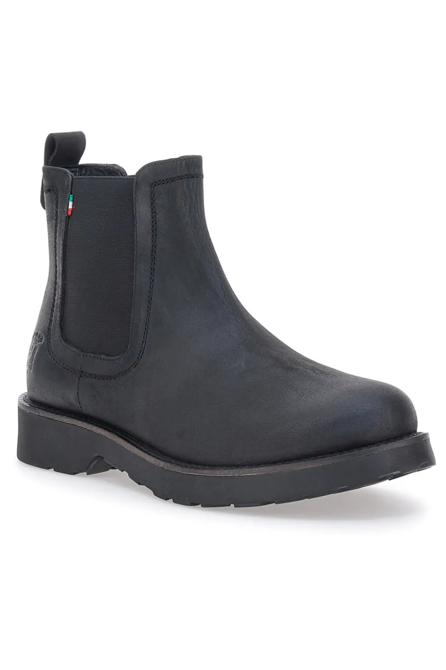 Stivaletti Beatles Neri Marina Militare 1453