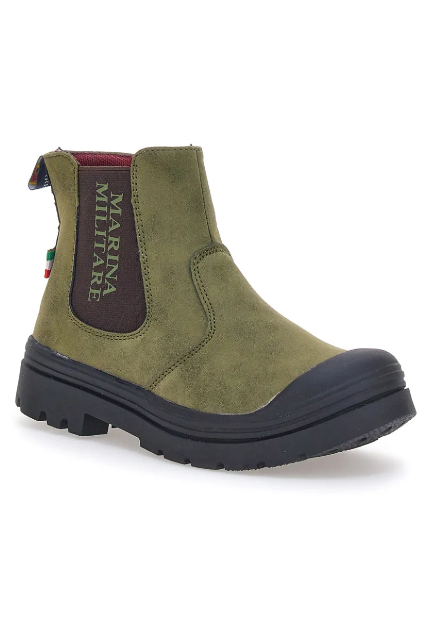 Stivaletti Beatles Verdi Marina Militare 136