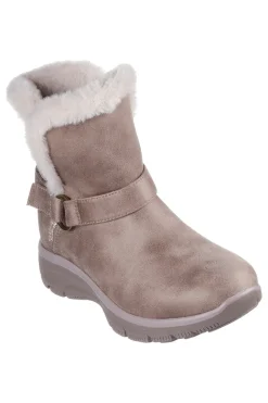 Stivaletti Beige con Pelo Skechers Slip-ins Relaxed Fit: Easy Going - Dreamers Move