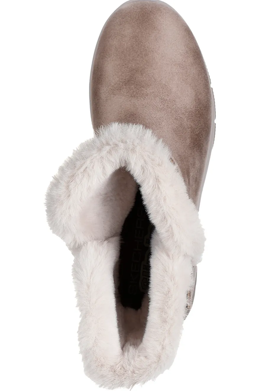 Stivaletti Beige con Pelo Skechers Slip-ins Relaxed Fit: Easy Going - Dreamers Move