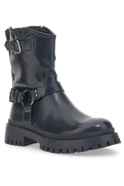 Stivaletti Biker Neri Sweet Years 8583