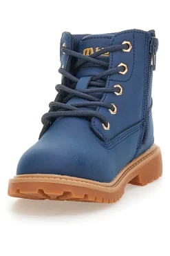 Stivaletti blu con collo imbottito MKids MG25165