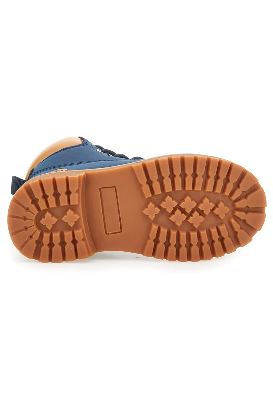 Stivaletti blu con collo imbottito MKids MG25165