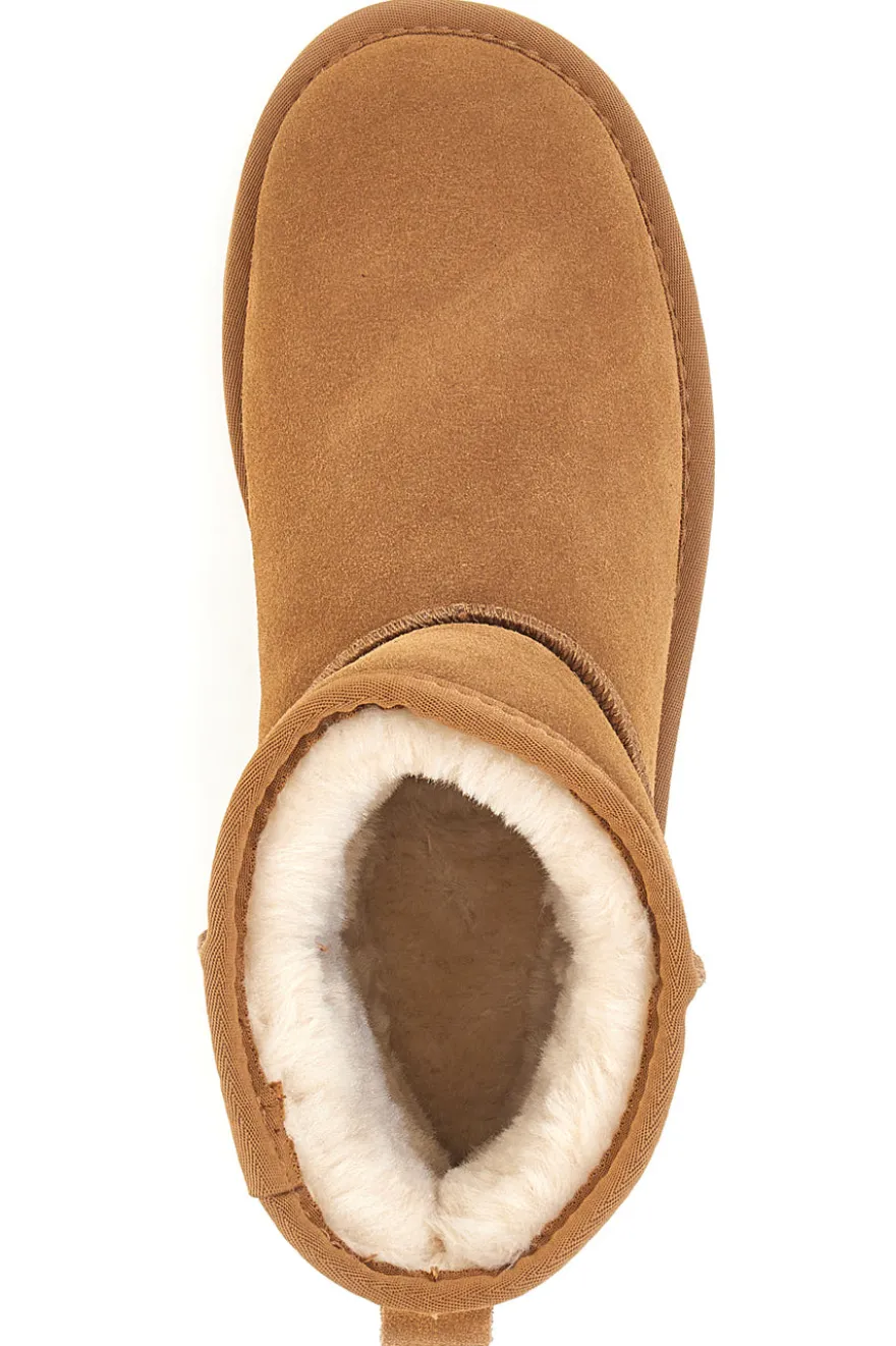Stivaletti cammello in vera pelle con pelo interno stile pantofola Pittarello wow 3551