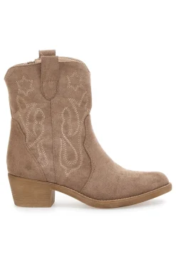 Stivaletti Camperos Beige Dame Rose 1203
