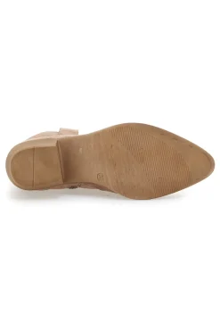 Stivaletti Camperos Beige Dame Rose 1203