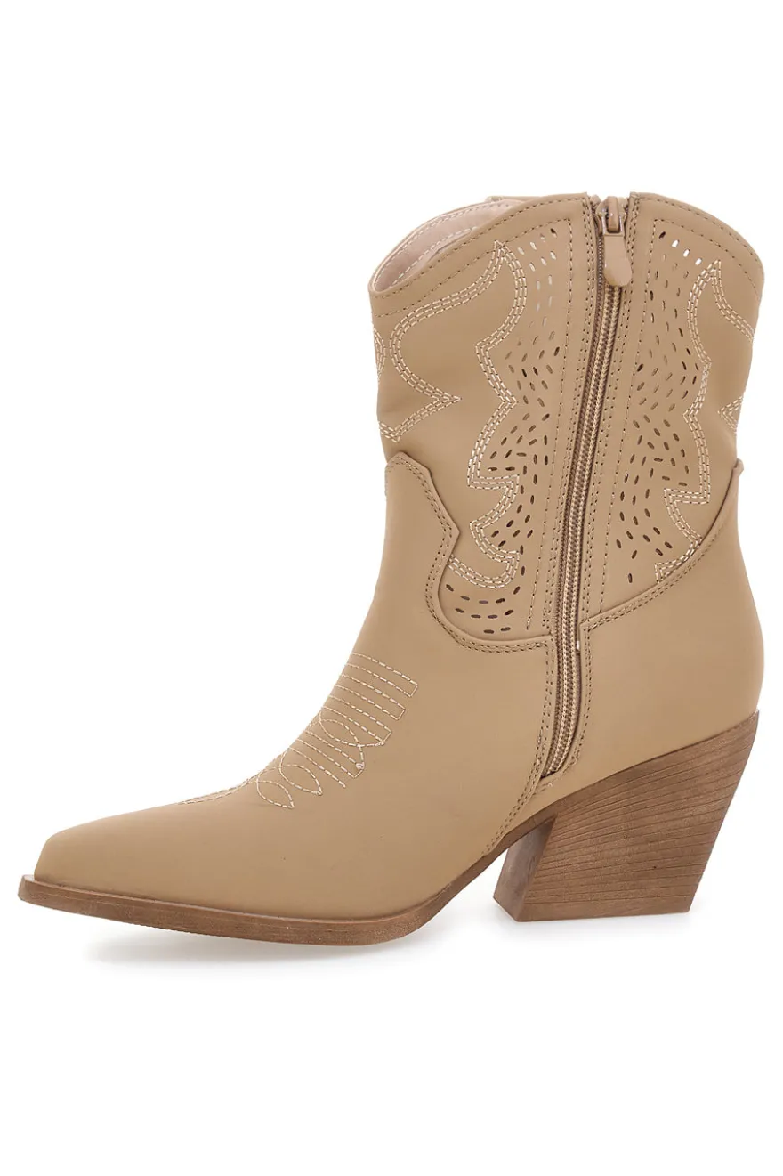 Stivaletti Camperos Khaki Café Cost RQ24022