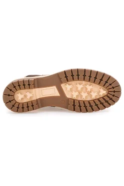 Stivaletti chelsea beige con suola carrarmato Altemberg 2