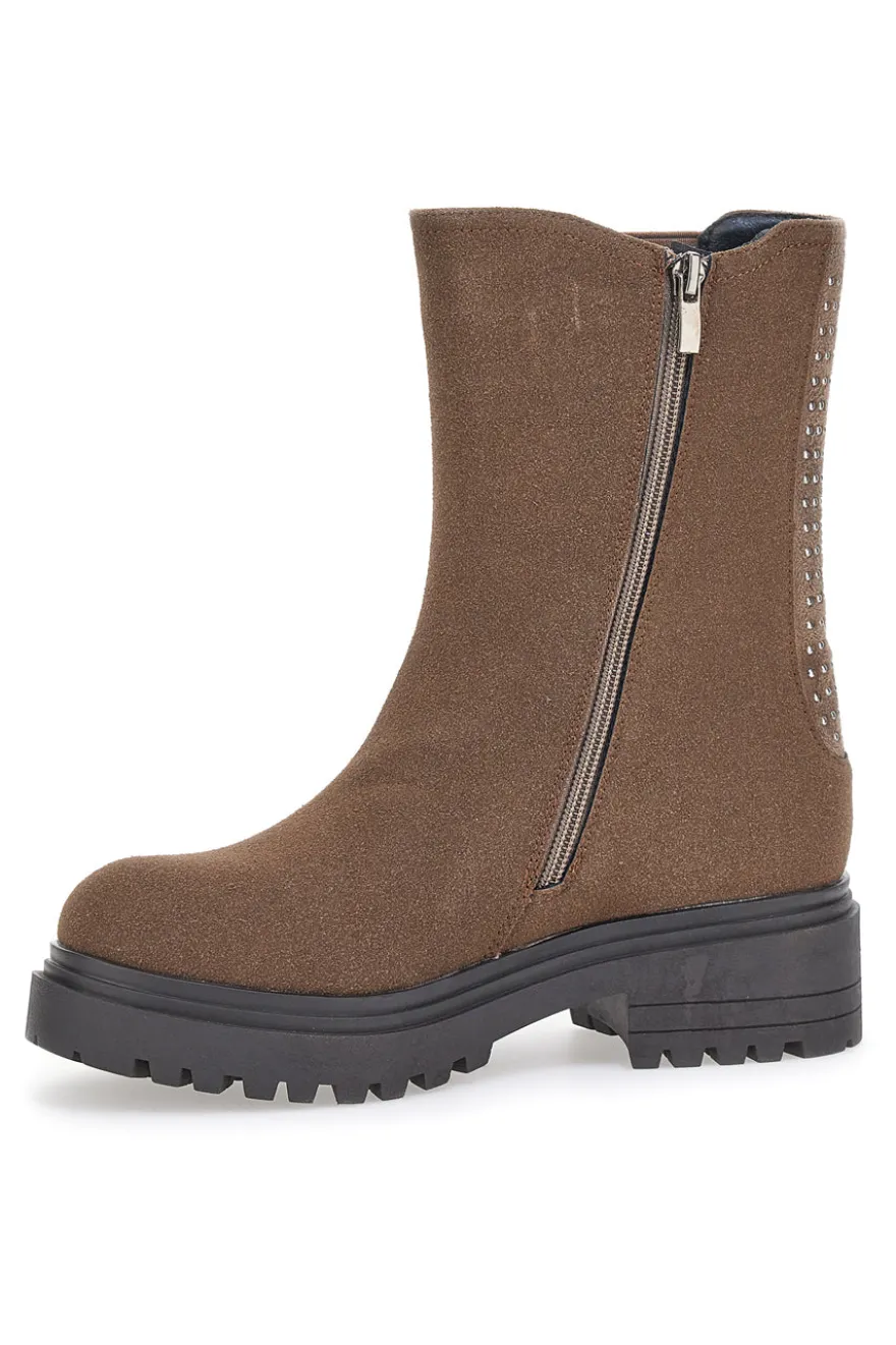 Stivaletti Chelsea Boots Energy 422 Marroni