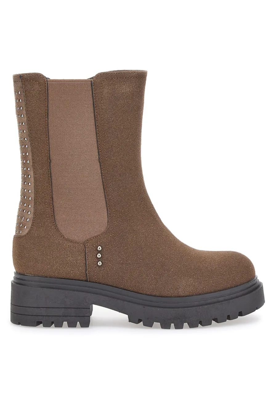 Stivaletti Chelsea Boots Energy 422 Marroni