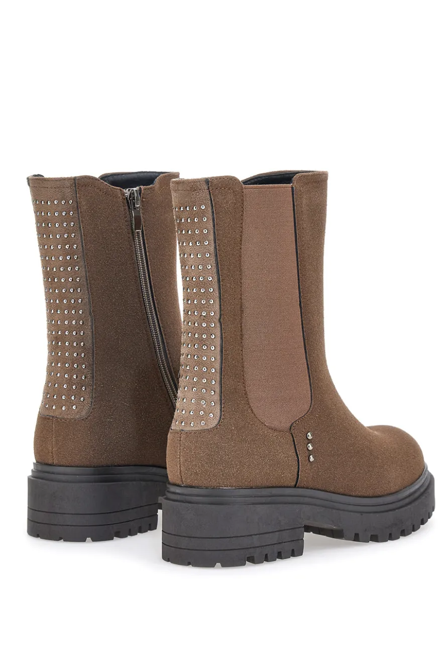 Stivaletti Chelsea Boots Energy 422 Marroni