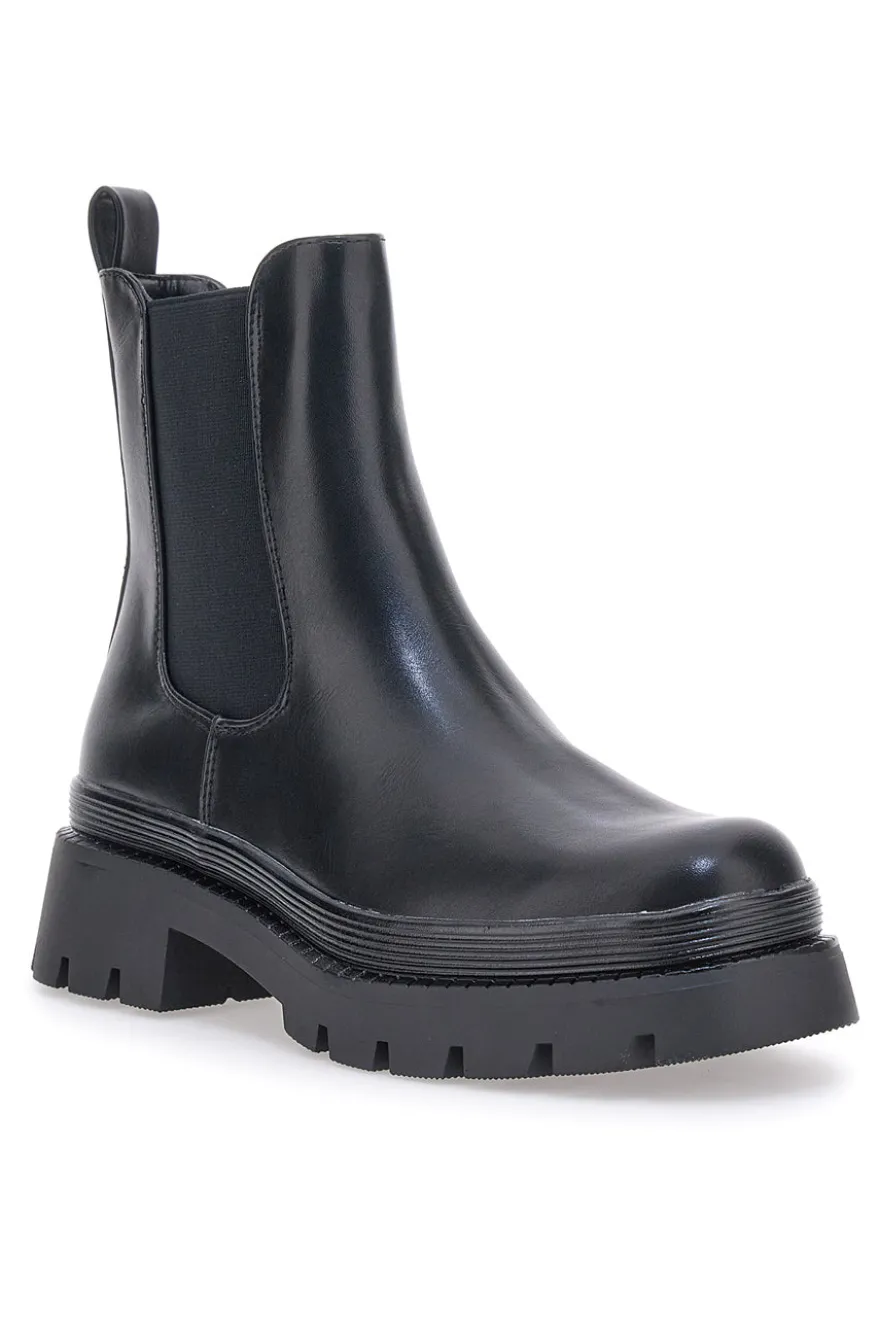 Stivaletti Chelsea Boots Neri Prima Riga 1303