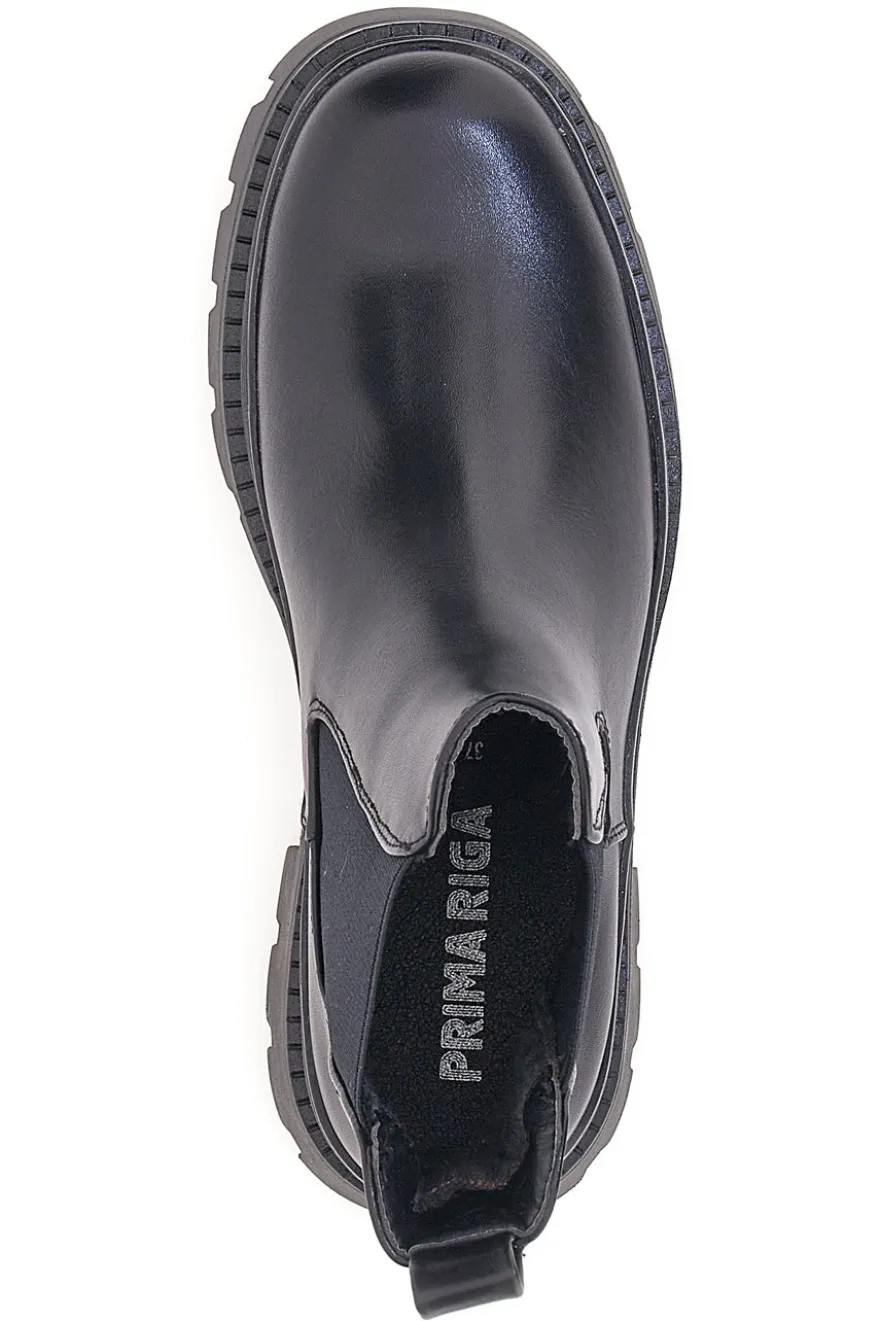 Stivaletti Chelsea Boots Neri Prima Riga 1303