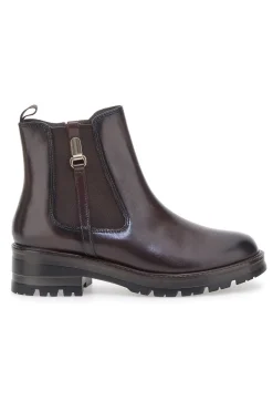 Stivaletti Chelsea Bordeaux con Tomaia in Pelle MIO TEMPO 2413