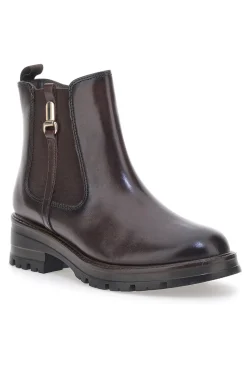 Stivaletti Chelsea Bordeaux con Tomaia in Pelle MIO TEMPO 2413
