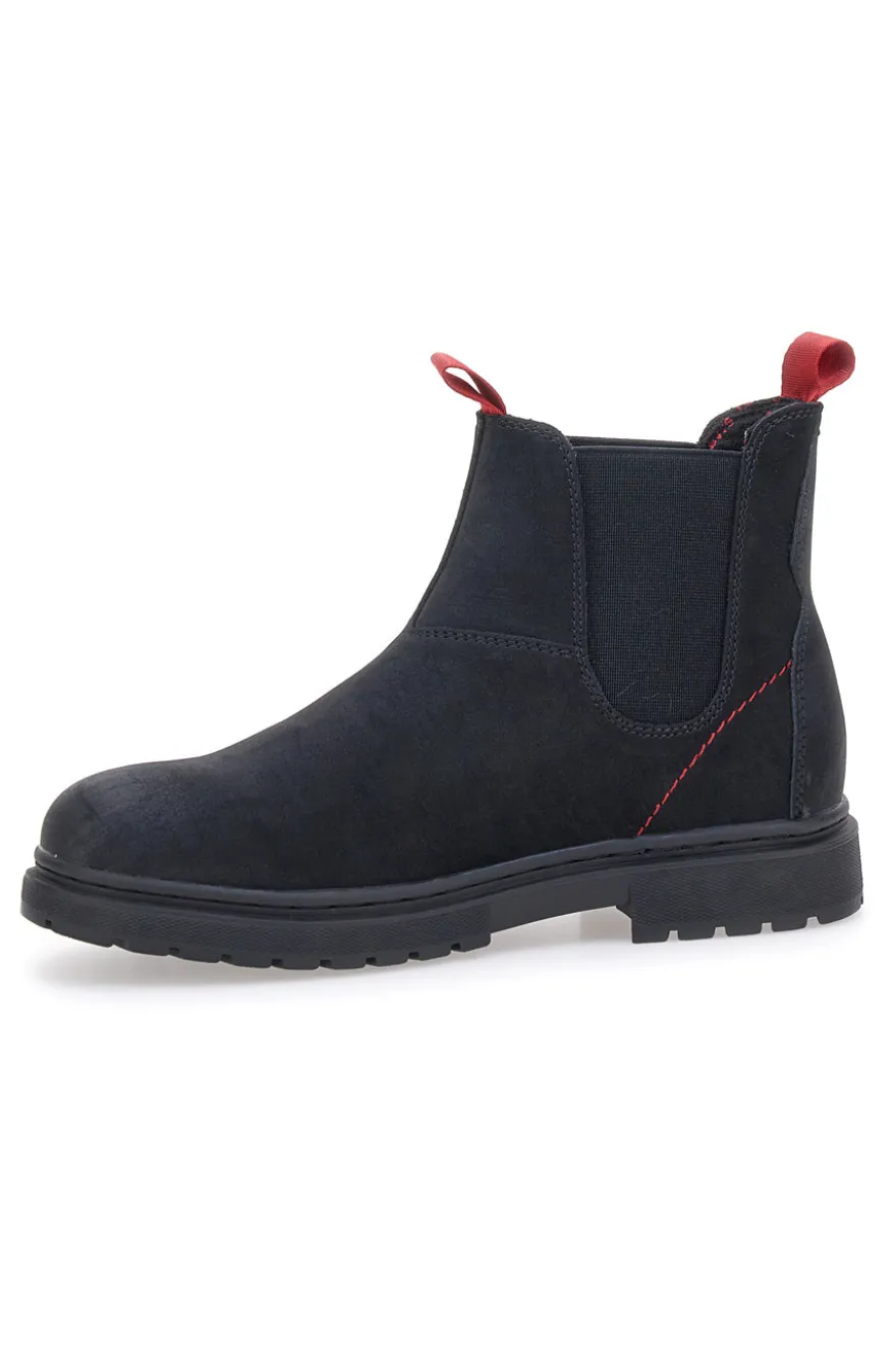 Stivaletti chelsea neri con inserti elasticizzati Levi's Oliver