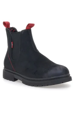 Stivaletti chelsea neri con inserti elasticizzati Levi's Oliver