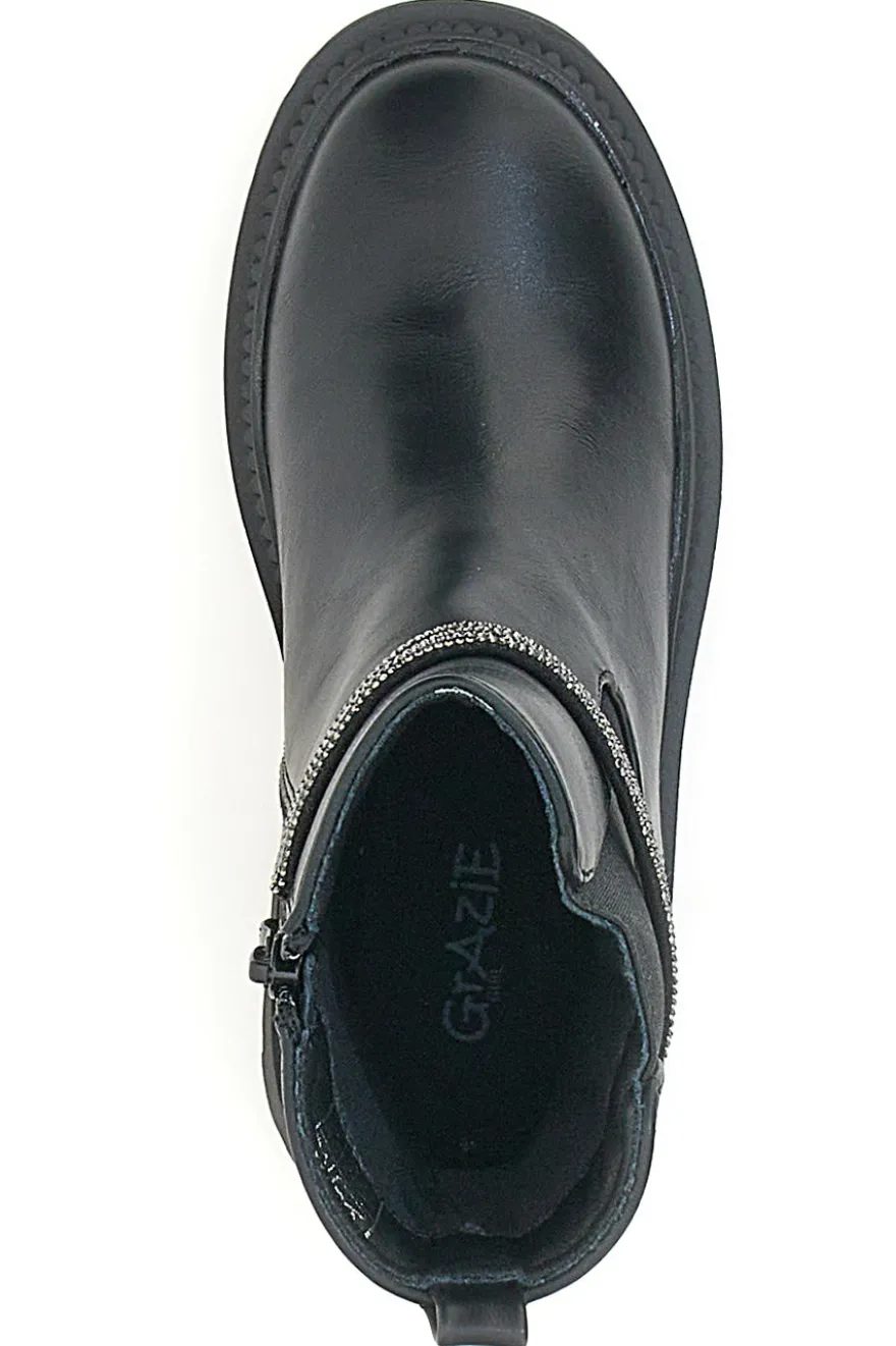 Stivaletti Chelsea Neri Grazie 449006