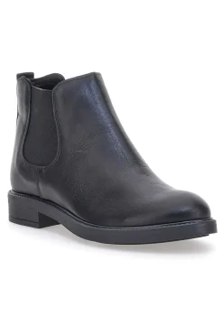 Stivaletti Chelsea Neri In Vera Pelle Pittarello Elite 79