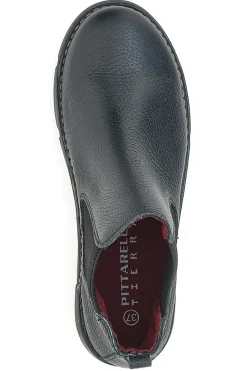 Stivaletti Chelsea Neri in Vera Pelle Pittarello Tierra 30756