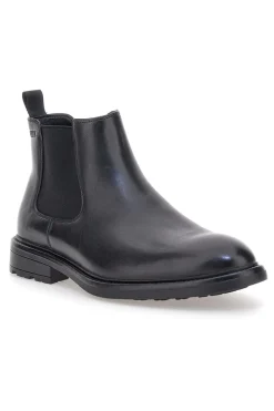 Stivaletti Chelsea neri in vera pelle Ferré FU231C621
