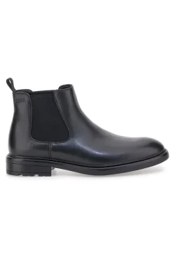 Stivaletti Chelsea neri in vera pelle Ferré FU231C621