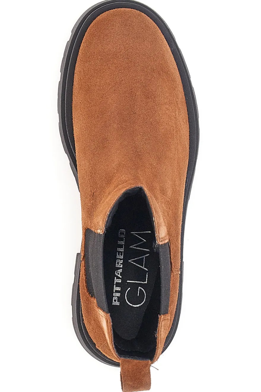 Stivaletti Cognac Chelsea Boots Pittarello Glam 855100