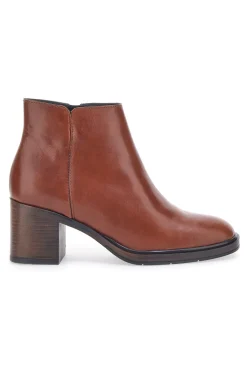 Stivaletti Cognac Vera Pelle Pittarello Look 2441769