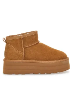 Stivaletti con Flatform Wow Pittarello 3166 Camel