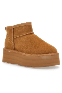 Stivaletti con Flatform Wow Pittarello 3166 Camel