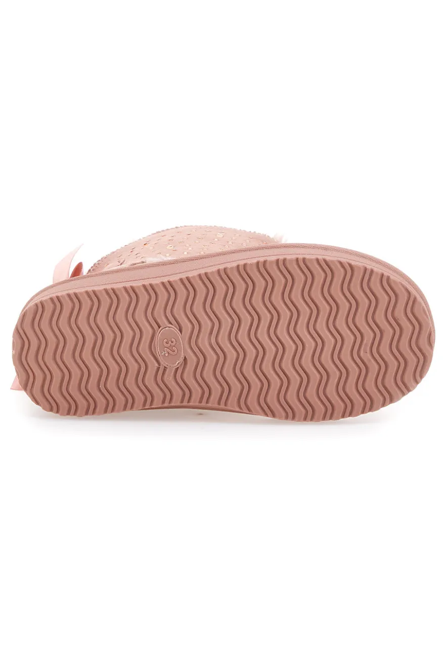 Stivaletti con pelo rosa PITTARELLO LOVE BTY81