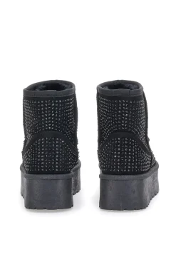 Stivaletti con Strass Neri Pittarello Glam 1302